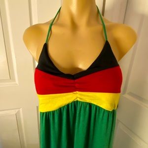 Rasta Maxi Dress 👗